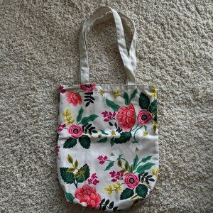 Rifle Paper Co. + Birch Box Floral Tote Bag